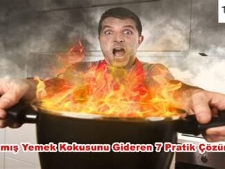 Yemekteki Yanık Kokusu Nasıl Gider? Pratik Çözümler